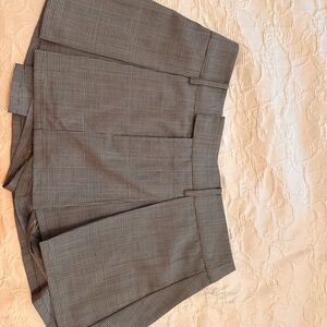 Lovers + Friends Gray Plaid Mini Skort